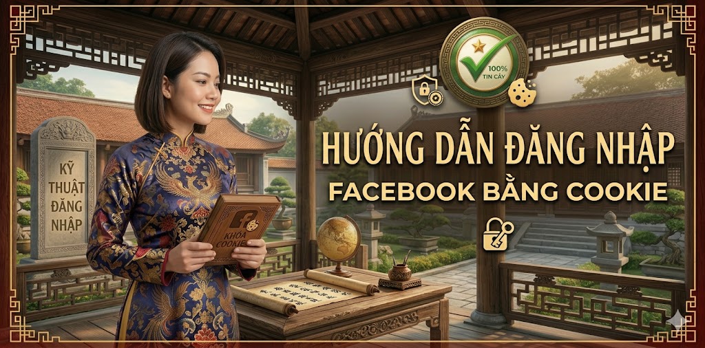 CÁCH LOGIN TK BẰNG COOKIE