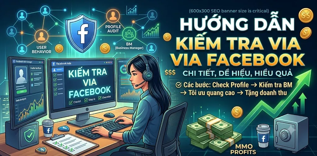 Hướng dẫn kiểm tra via Facebook live hay die bằng công cụ check UID trực tuyến trên acc2fa.vn