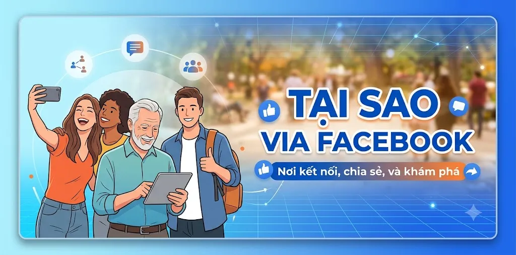 Bảng giá via Facebook khác nhau tùy loại – via cổ, via trust cao, via mới tại acc2fa.vn